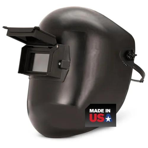Vista 14 de Casco de soldadura PL280 de Jackson Safety para tuberías - Capucha frontal abatible de soldadura de sombra 10 - ANSI Z87.1 - Fabricado en EE. UU.