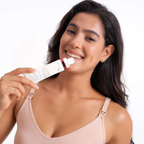 Vista 8 de Momcozy ComfortNip™ Crema de Pezones con Enfriamiento y Comodidad Sin Contacto, Crema para Pezones para Lactancia, Alivio Instantáneo, Fórmula a
