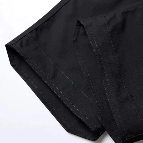 Vista 7 de KEFITEVD Pantalones cargo para hombre, tácticos, militares, ligeros, antidesgarros, con múltiples bolsillos