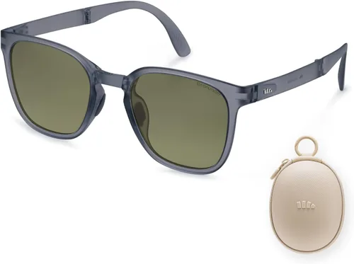Vista 10 de BENEUNDER Gafas de sol polarizadas para hombres y mujeres, gafas de sol plegables ultraligeras con organizador