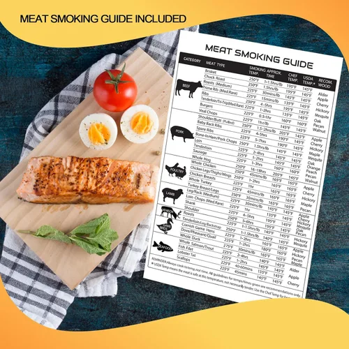 Vista 4 de Paquete de 9 tablones de cedro rojo occidental para asar salmón, tablones de parrilla de 7 x 3.7 pulgadas, accesorios de barbacoa para asar