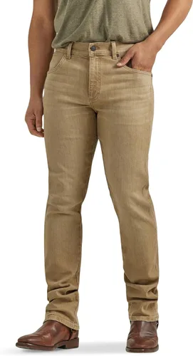Vista 7 de Wrangler Jeans retro ajustados de pierna recta para hombre
