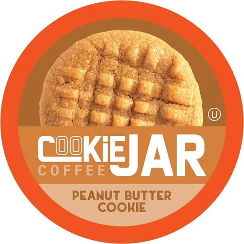 Vista 6 de Cookie Jar Paquete variado de cápsulas de café para cafeteras Keurig K Cup, 40