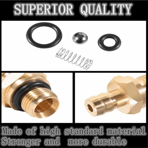 Vista 4 de Yoursme Juego de 2 inyectores químicos compatibles para lavadora a presión de repuesto para 203640GS 190593GS 190635GS