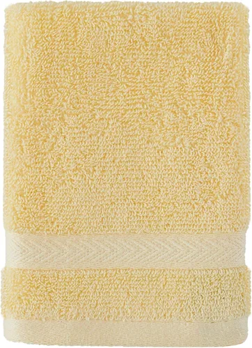 Vista 10 de Tommy Hilfiger Modern American - Toalla de baño de color sólido, 30 x 54 pulgadas, 100% algodón, 574 GSM (Sunshine)