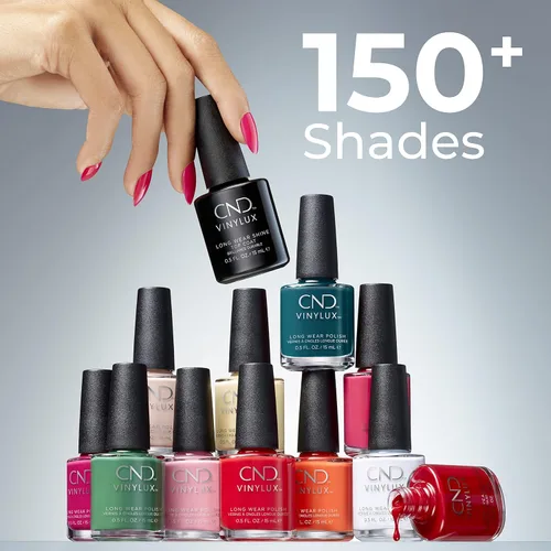 Vista 9 de CND Vinylux - Esmalte de uñas marrón de larga duración, color resistente al brillo y al astillado, 0.5 onzas líquidas Toffee Talk #428