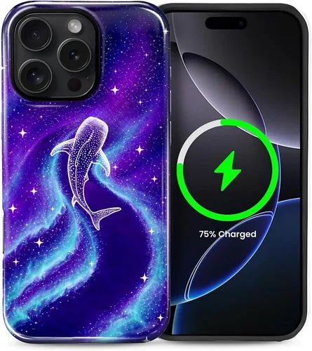 Vista 25 de Funda Compatible con iPhone 13/14 [Compatible con MagSafe] Protección de Doble Capa de Cáscara Dura Híbrida, Funda Magnética Protectora a Prueba