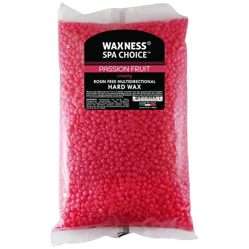 Vista 2 de Waxness Spa Choice - Cera dura multidireccional sin colofonia, maracuyá, 2.2 libras (2.2 lbs, 2 unidades)