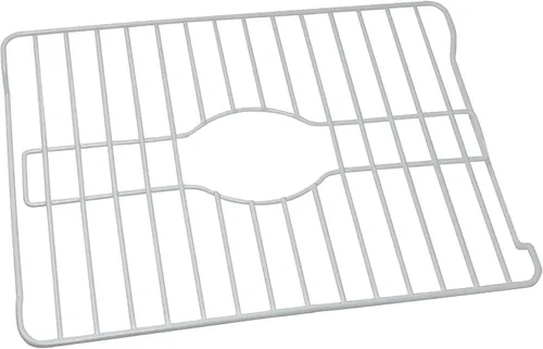 Vista 18 de Better Houseware Protectores de fregadero para fregadero de cocina, rejilla protectora de metal, 12 x 10.25 x 1 pulgadas, tapete negro