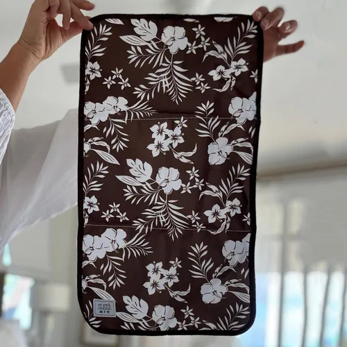 Vista 6 de Ditty Co. Bolsa de pañales pequeña - Cambiador portátil - Bolsas cruzadas para mujeres - Soporte para toallitas para bebés - Artículos esenciales