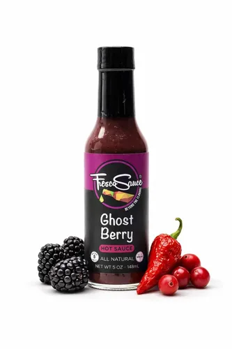 Vista 10 de Fresco Sauce - Fabulosa Caja de Regalo de Salsa Picante Paquete de 4 - Mostaza Chi Banero - Mezcla de Pimienta Asada al Fuego - Ajo Cítricos Fresno