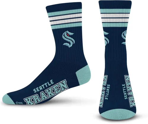 Vista 32 de For Bare Feet Calcetines de cuatro rayas de la NFL para mujer