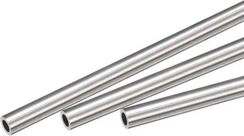 Vista 12 de uxcell Tubo capilar del acero inoxidable 304, tubería gruesa del metal de la longitud de la pared de 820.2 ft m del OD 18.0 ft m x 0.7 ft m