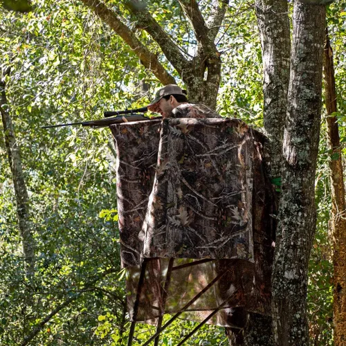 Vista 2 de Camiseta de caza de camuflaje protección contra olores y insectos para todo el año.