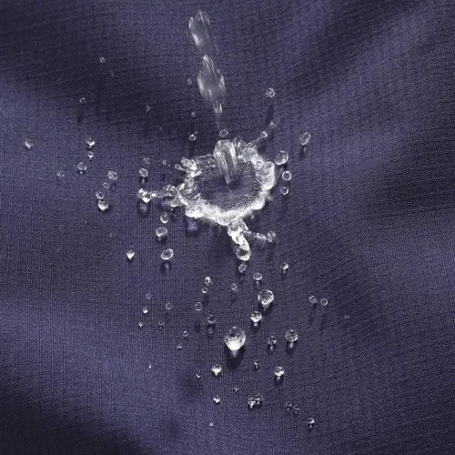 Vista 5 de Chaqueta impermeable ligera para hombre con capucha, para el aire libre, senderismo, viajes