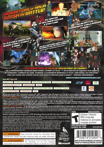 Vista 4 de Naruto Shippuden Ultimate Storm Generations - Xbox 360