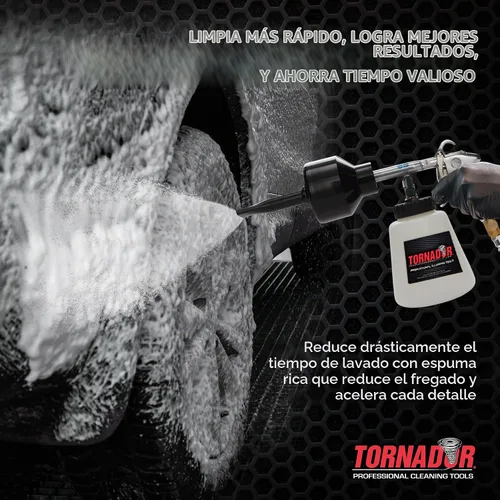 Vista 3 de Tornador z-011 Pistola para espuma, Negro