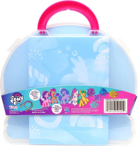 Vista 8 de Tara Toy My Little Pony: A New Generation - Actividad para hacer collares, multicolor Crea 5 collares con cuentas de colores y dijes de goma
