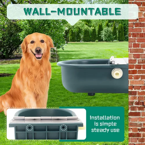 Vista 13 de Comedero automático de agua de 1.2 galones para vaca, ganado, caballo, cuencos de agua con válvula de flotador, cuenco de herramientas para gato