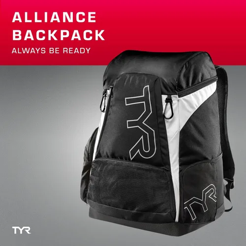Vista 3 de TYR Mochila Alliance unisex para adultos Real/Blanco