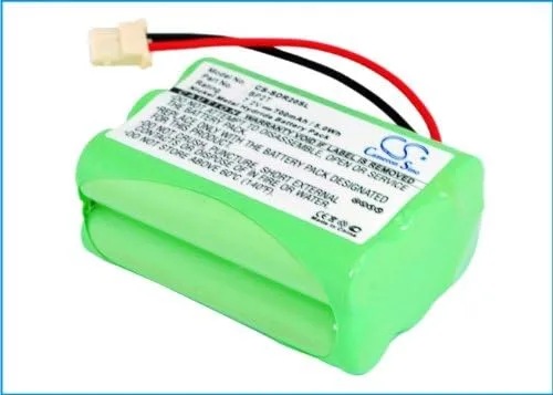 Vista 2 de Cameron Sino Batería para transmisor Dogtra 1400, transmisor 2000T, transmisor 2000TX, transmisor 2002NCP, transmisor 2200NCP, transmisor 2202NCP