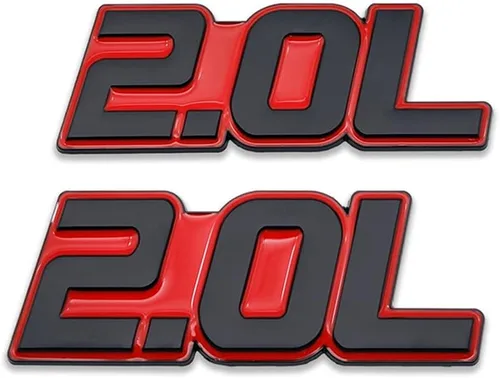 Vista 43 de 2 emblemas de metal con logotipo de 1.5 L de alta calidad 3D 1.5 insignias para guardabarros para puerta de automóvil, calcomanía de ala lateral