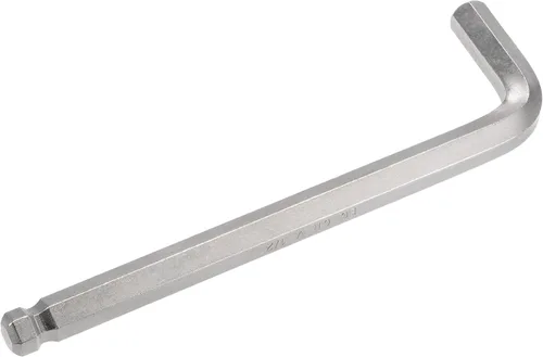 Vista 5 de uxcell Llave de llave hexagonal de extremo de bola de 1/2", herramienta de reparación CR-V de brazo largo en forma de L