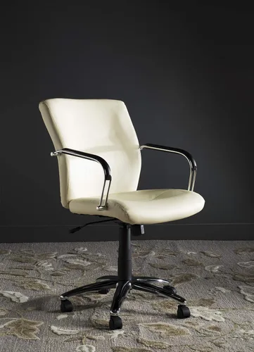 Vista 2 de SAFAVIEH Home Collection Lysette - Silla de escritorio color crema