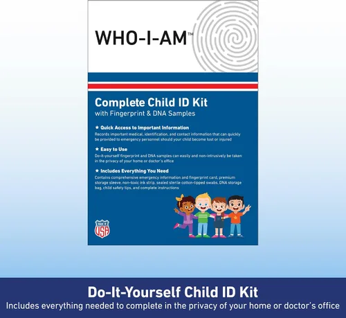 Vista 6 de Who-I-Am - Kits de identificación infantil con muestras de huellas dactilares y ADN (paquete de 5)
