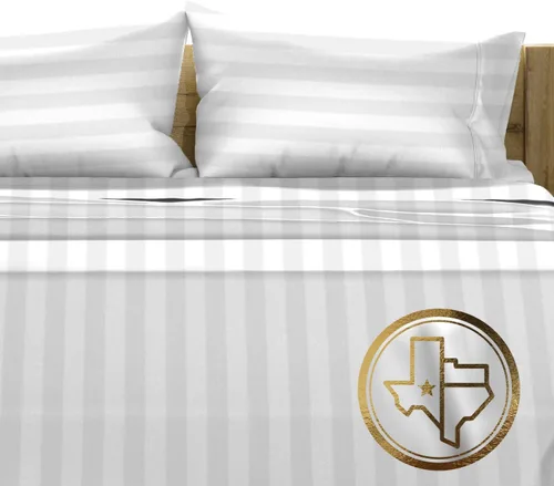 Vista 12 de TEXAS LINEN CO. Juego de 2 fundas de almohada 100% de algodón egipcio, tamaño estándar/Queen, fundas de almohada de lujo de alta serie color beige