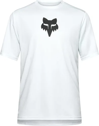 Vista 18 de Fox Racing Men's Ranger Short Sleeve Mountain Bike Jersey Cabeza de zorro negro