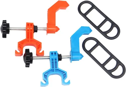 Vista 3 de Soporte de rueda de bicicleta portátil, herramientas de ajuste de llantas de bicicleta, mini herramientas de reparación de ruedas de bicicleta