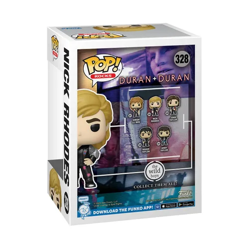 Vista 3 de Funko Pop! Rocks: Duran Duran - Wild Boys Nick Rhodes - Figura de vinilo coleccionable - Idea de regalo - Producto oficial - para niños y adultos