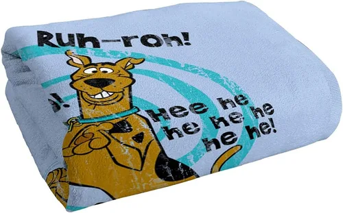 Vista 3 de LOGOVISION Scooby-Doo - Toalla de playa con licencia oficial de 30 x 60 pulgadas