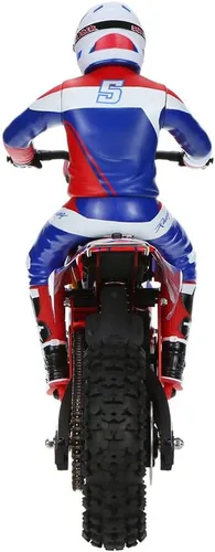 Vista 5 de SR5 1/4 Escala Super Rider RC motocicleta sin escobillas RTR escala 1/4 Dirt Bike Super estabilizador eléctrico RC motocicleta
