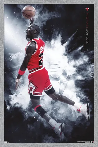 Vista 8 de Trends International Michael Jordan - Póster de pared Burst