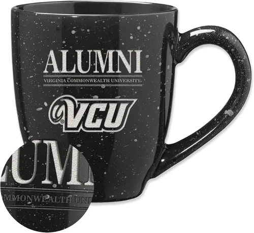 Vista 23 de Rico Industries NCAA Illinois Fighting Illini Alumni - Taza de café de cerámica moteada grabada con láser de 16 onzas