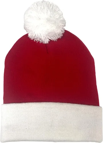 Vista 3 de COUVER Womne Winter Cozy - Gorro de punto acrílico con POM POM, 1 pieza
