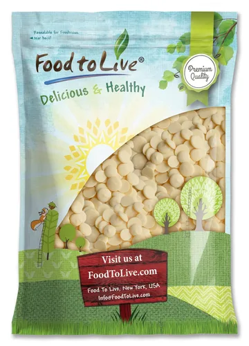 Vista 9 de Food to Live Obleas de Mantequilla de Cacao Cruda, 8 onzas – Pura, Prensada en Frío, Sin Filtro, Sin Refinar, No Desodorizada, Kosher, Keto, Vegana