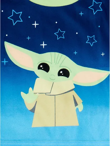 Vista 2 de Conjunto de pijama de 2 piezas para bebés y niños pequeños de Star Wars, Azul