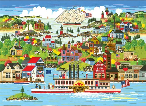 Vista 8 de RoseArt - País de origen- Mount Rushmore - Rompecabezas de 1000 piezas para adultos
