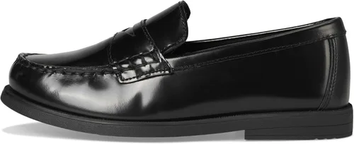 Vista 6 de Florsheim Mocasines Croquet Penny JR para niños pequeños y grandes Negro