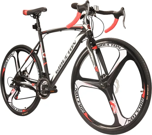Vista 8 de EUROBIKE Bicicleta de carretera para hombre, YH-XC550 bicicleta de carretera para hombres, bicicleta de marco de 21.3 in, ruedas 700C, bicicletas