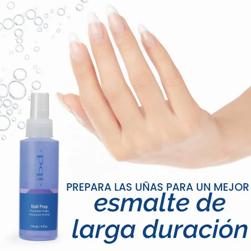Vista 2 de IBD Spray de preparación de uñas, mejora la velocidad de unión y la adherencia, 4 onzas
