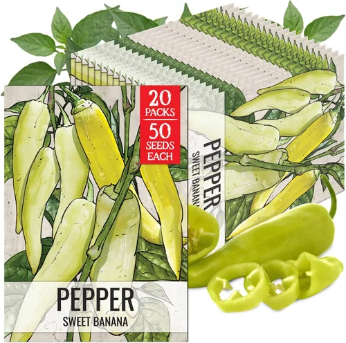 Vista 16 de Seed Needs - Semillas de pimiento arcoíris para plantar verduras, 1 paquete