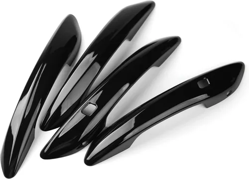 Vista 3 de 4 piezas compatibles con Hyundai Elantra 2025 2024 2023 2022 2021 Accesorios deportivos para manija de puerta exterior de automóvil - Negro brillante
