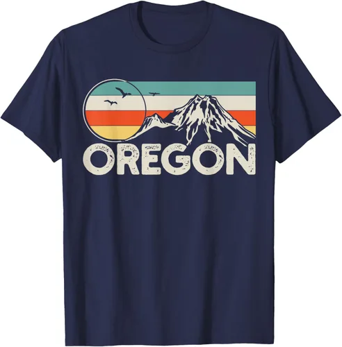 Vista 73 de Oregon - Camiseta, Negro, S