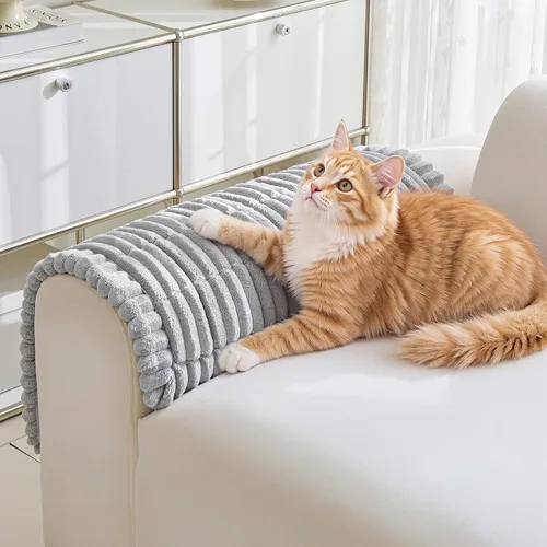 Vista 10 de MYSKY HOME Fundas para sofá de 3 cojines, aptas para mascotas, fundas de sofá lavables para mascotas, fundas protectoras de muebles, fundas