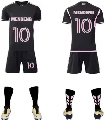 Vista 3 de MENDENG Calcetines antideslizantes de fútbol para hombre, calcetines de hospital antideslizantes para entrenamiento, calcetines atléticos