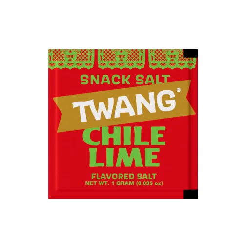 Vista 4 de Twang erz Snack Topping, Chile Lime, paquetes de 0.04 oz (paquete de 200)
